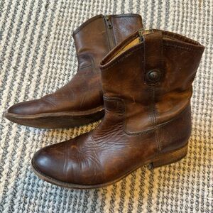 Women’s Frye Brown Leather Boots